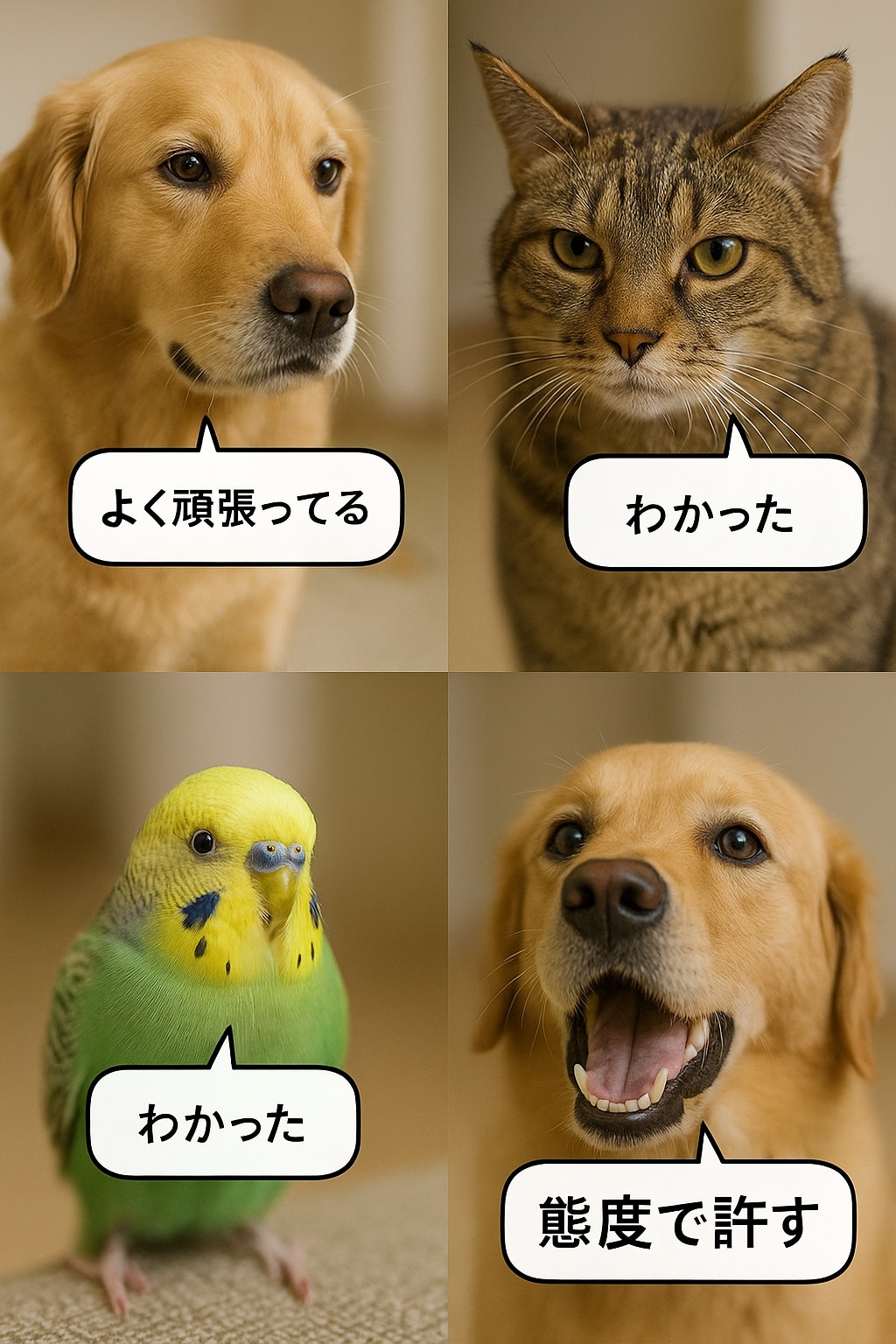 いぬとねこといんこ27