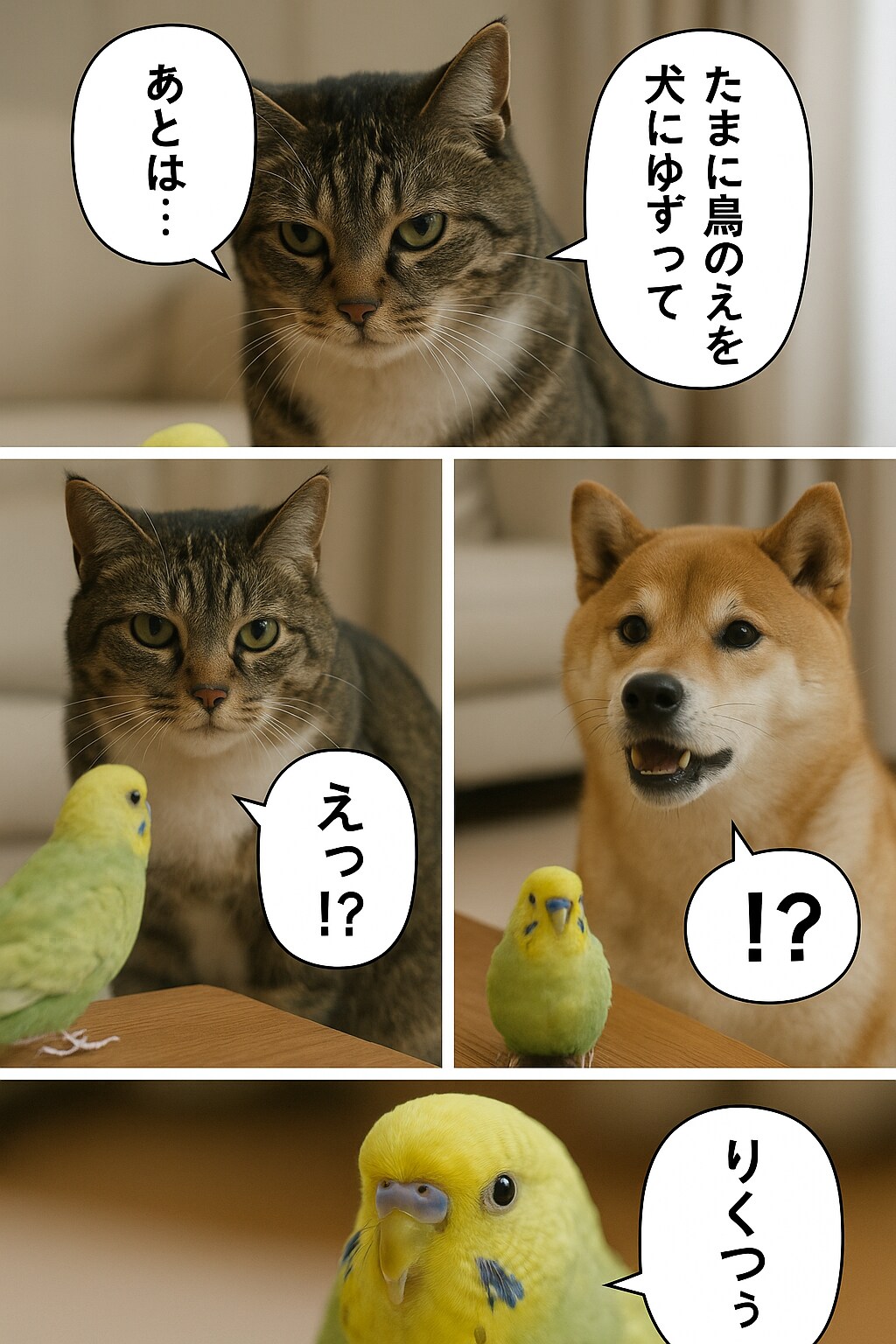 いぬとねこといんこ27