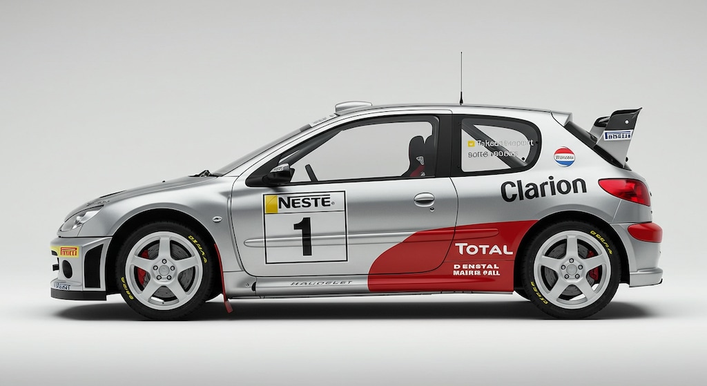 プジョー206ラリーカー