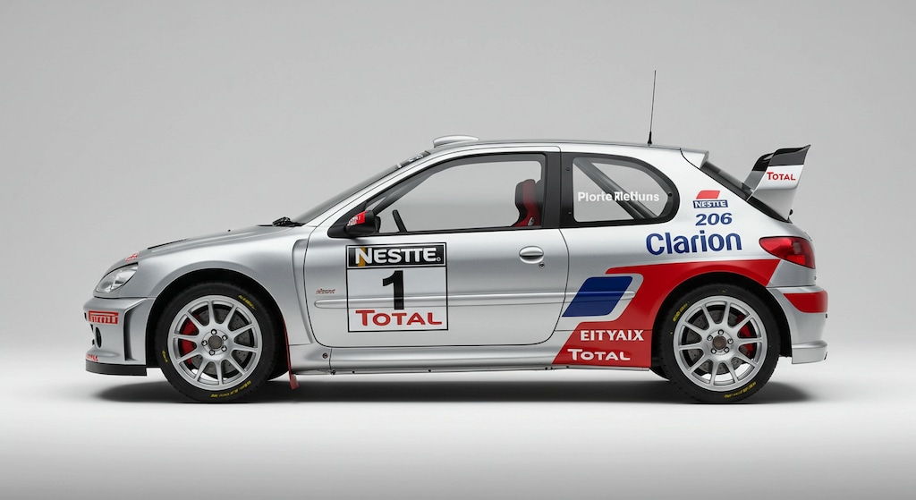 プジョー206ラリーカー