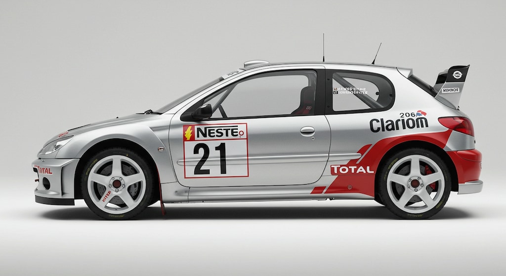 プジョー206ラリーカー