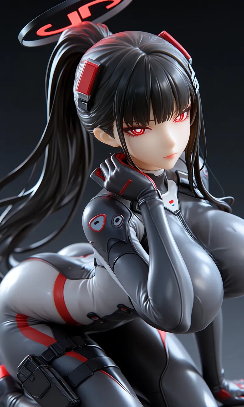 調月 リオ ブルーアーカイブ 調月リオ(戦闘服)　アクリルドールフィギュア
