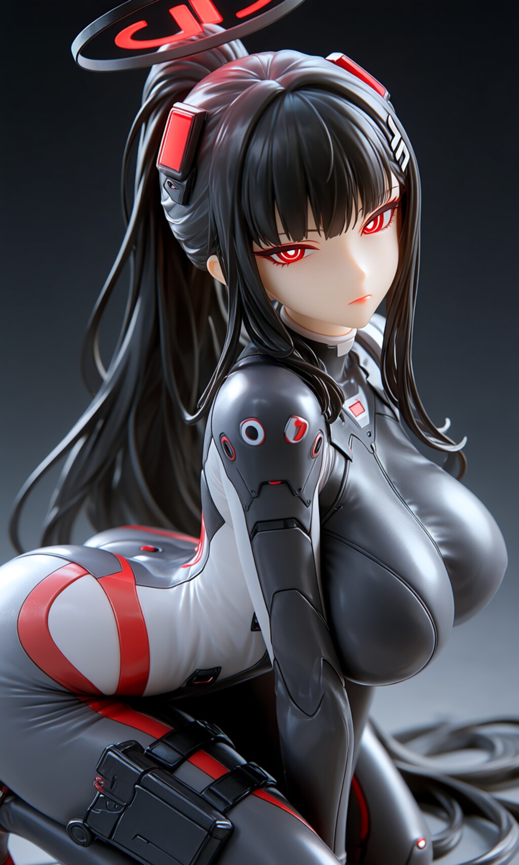 調月 リオ ブルーアーカイブ 調月リオ(戦闘服)　アクリルドールフィギュア