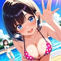 水着の女子 #004 3枚目