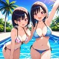 水着の女子 #004 2枚目