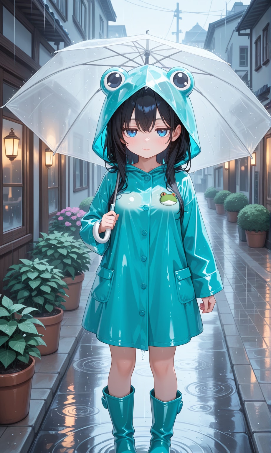 雨 | の人気AIイラスト・グラビア