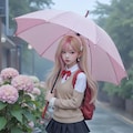 雨の日の君 2枚目