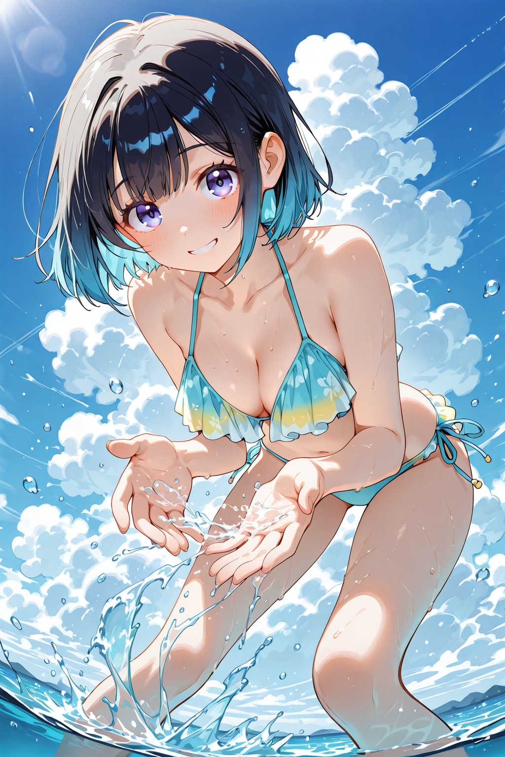 海遊び