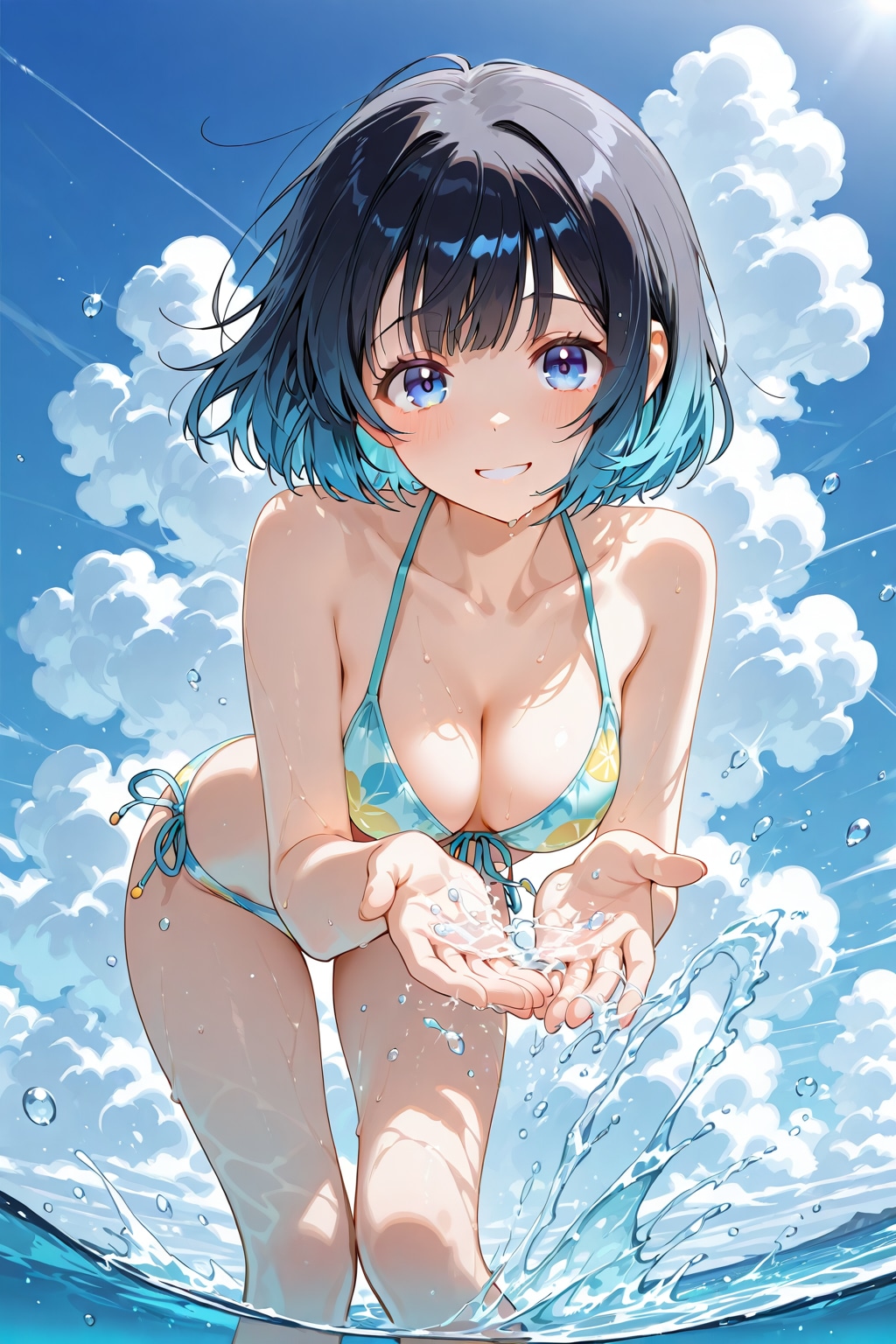 海遊び