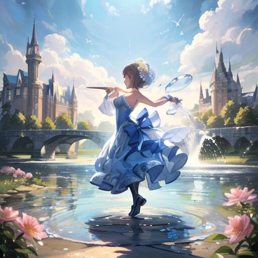 水のプリンセス | の人気AIイラスト・グラビア