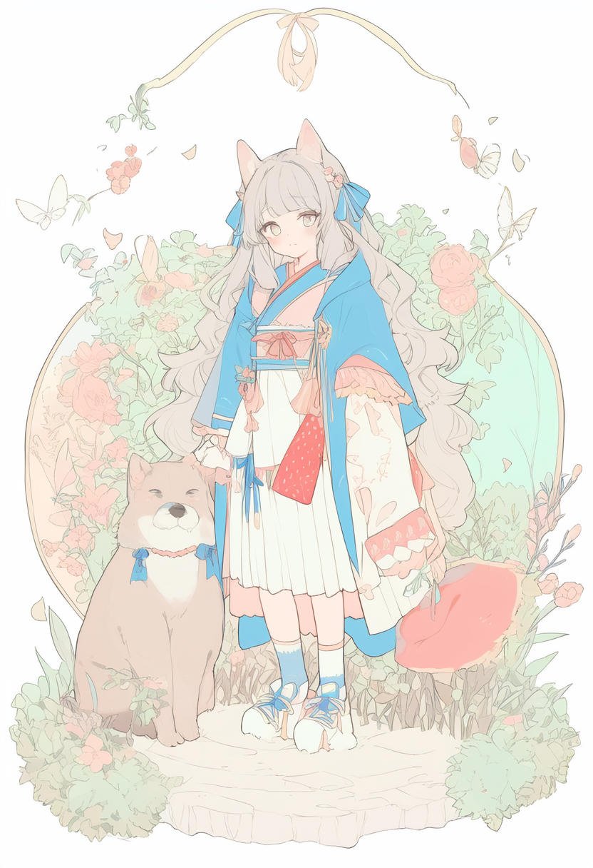 ロリ狼さん with.犬