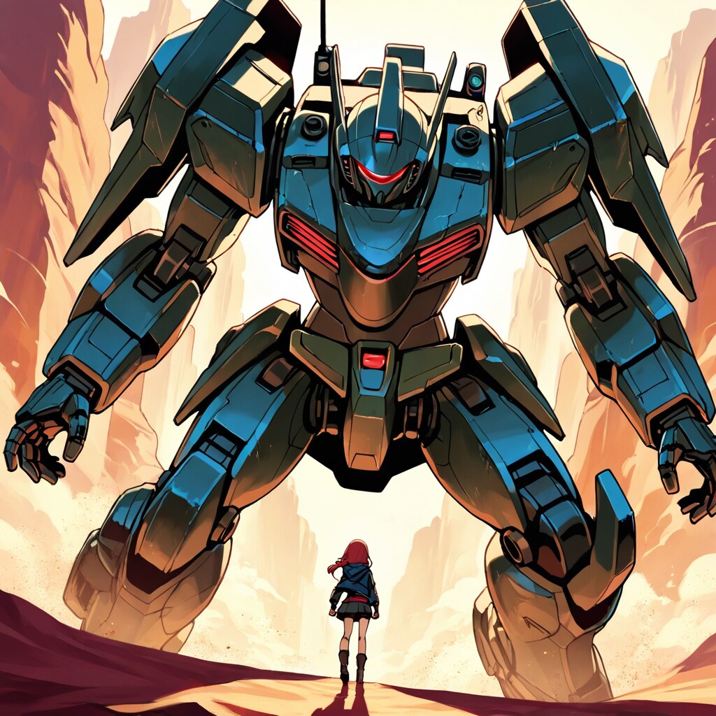 砂漠のロボット