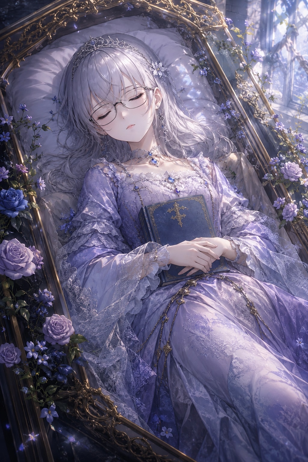 静寂に眠る、知の姫君。