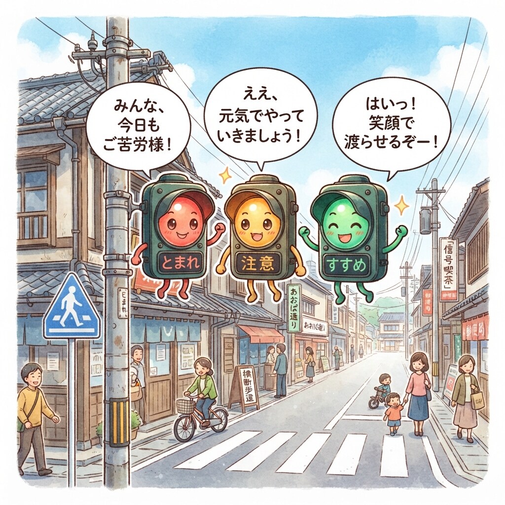 8/20 交通信号設置記念日 | の人気AIイラスト・グラビア