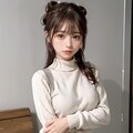 ニット美少女２ 3枚目