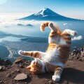登山する猫 11枚目