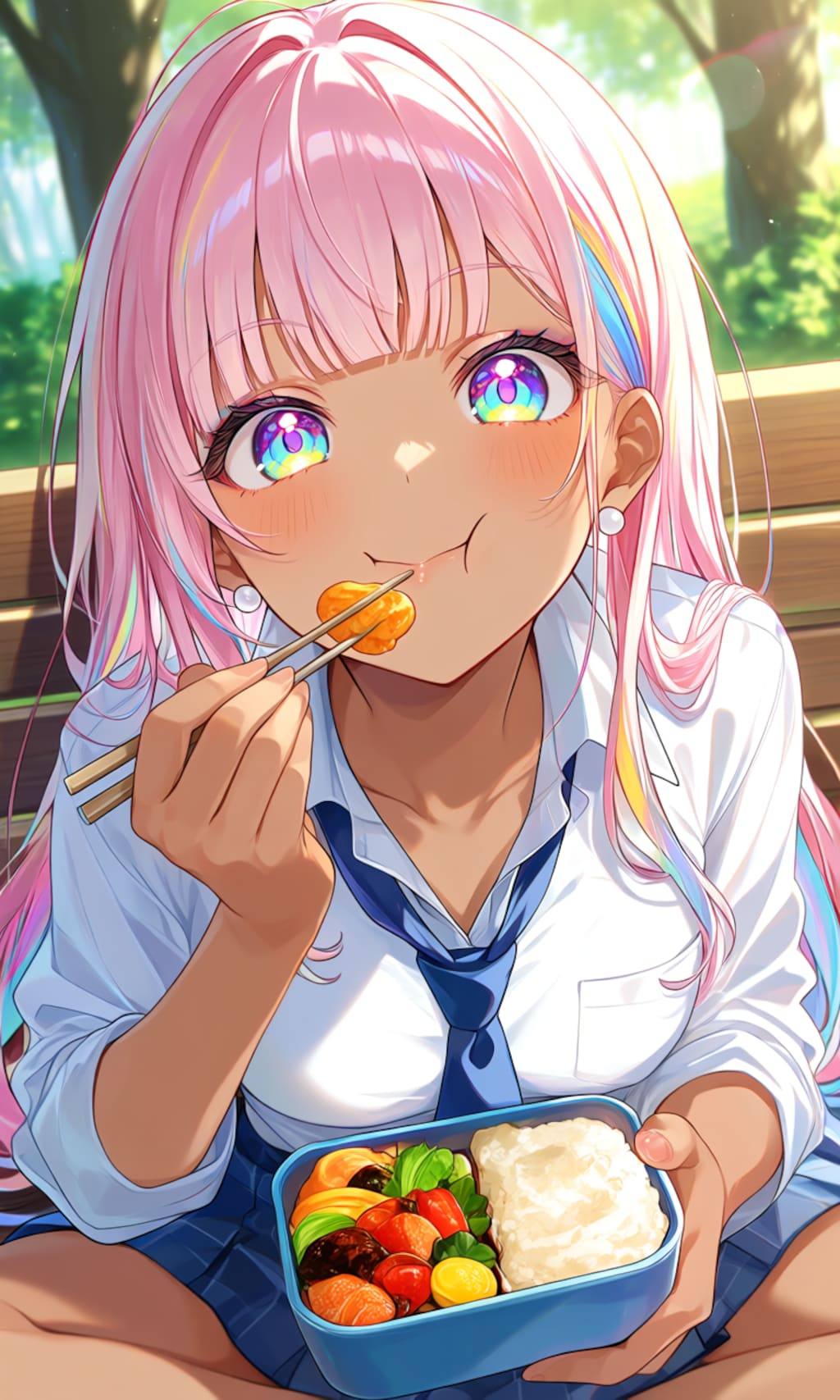 【うちの子】マイちゃん昼飯中