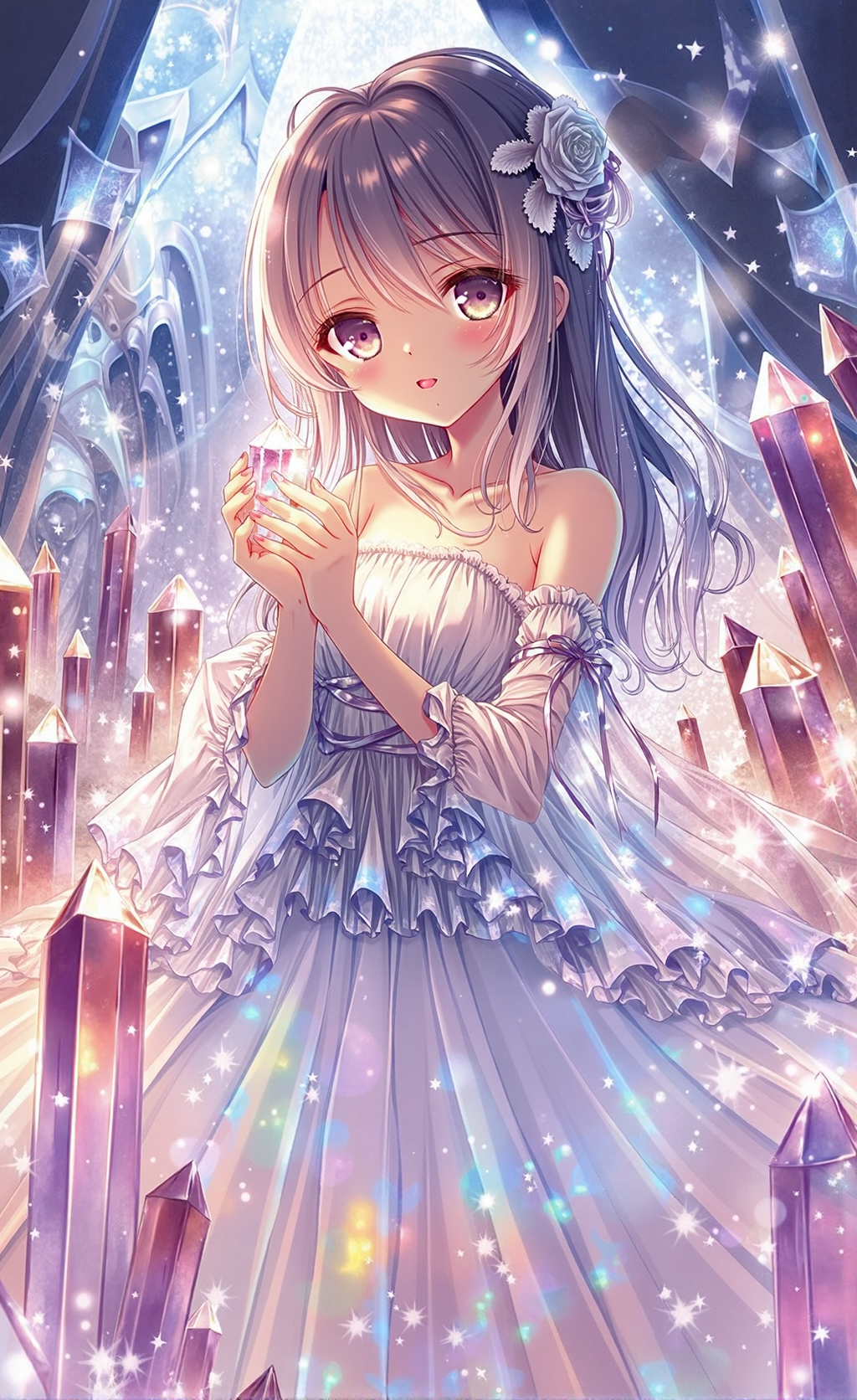 晶石に感情を込める