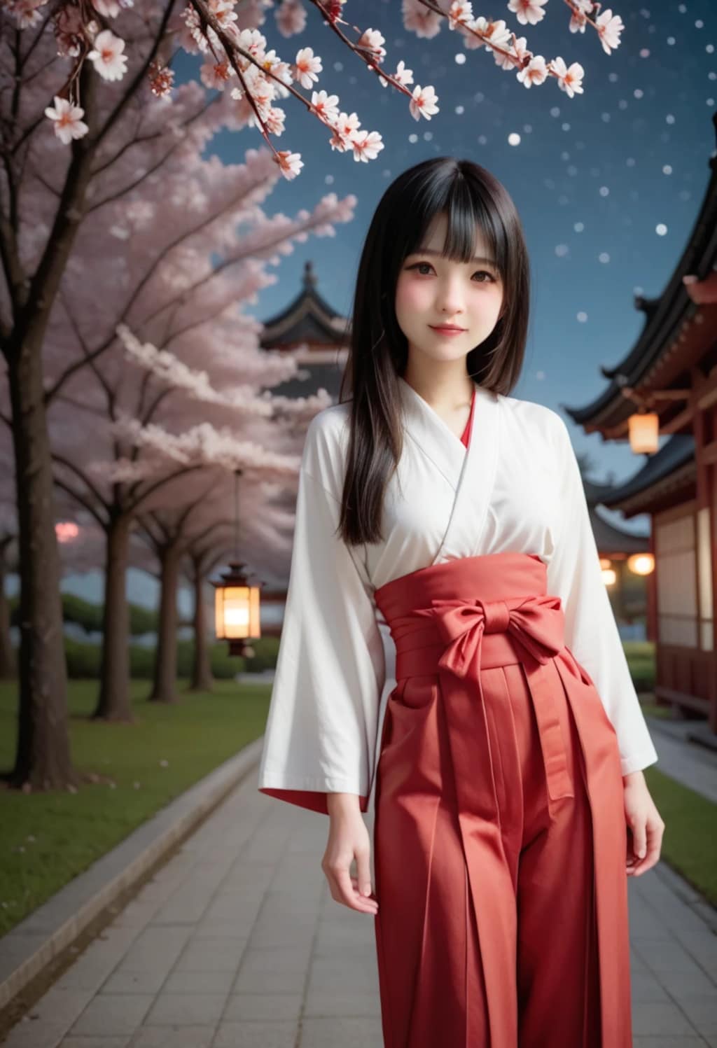 写）夜桜　AYUMIさんVer　R15