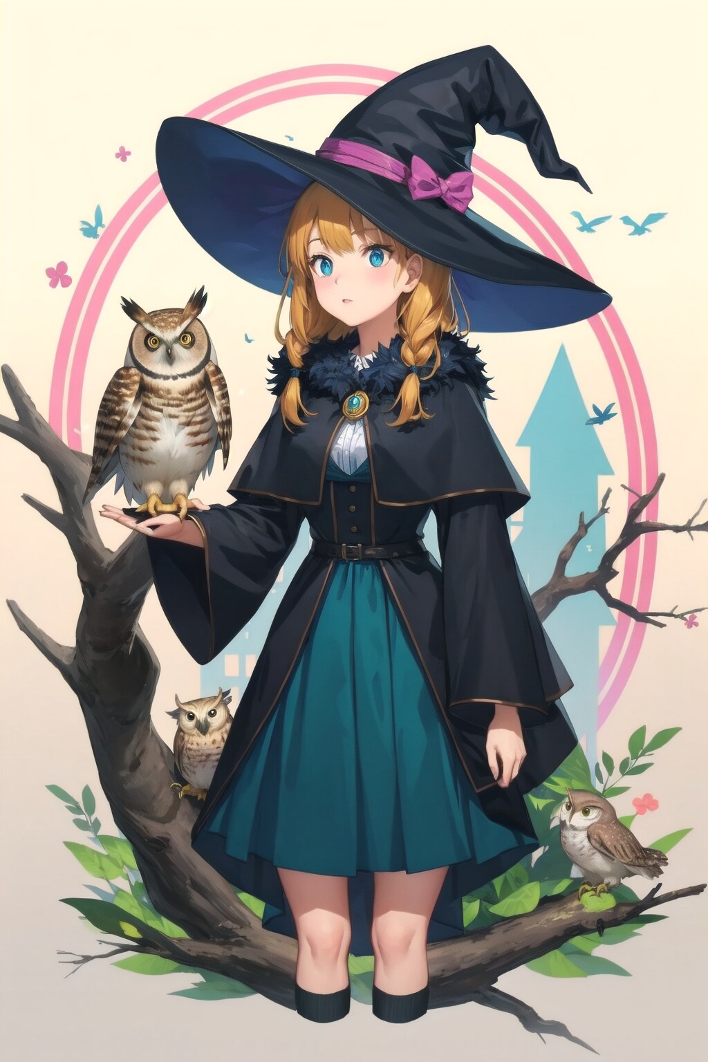 フクロウと魔女