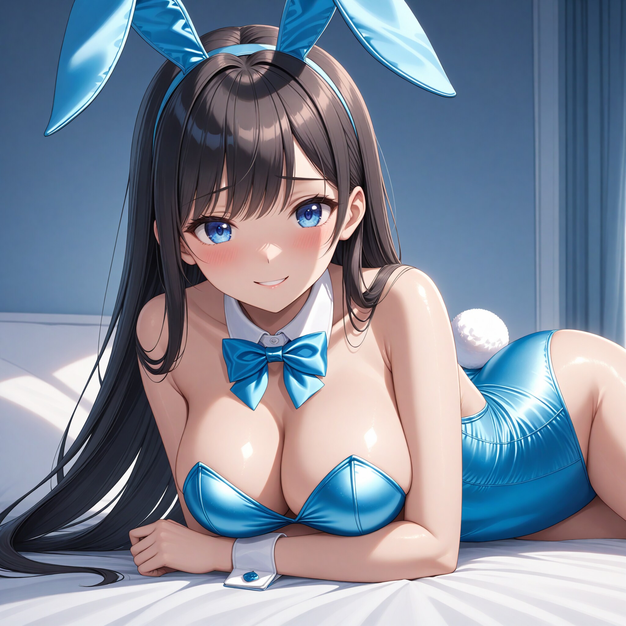 空色バニーガール
