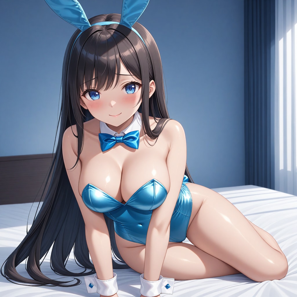 空色バニーガール