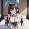 空色バニーガール 7枚目