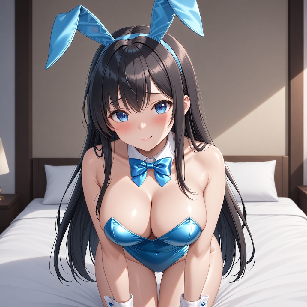 空色バニーガール