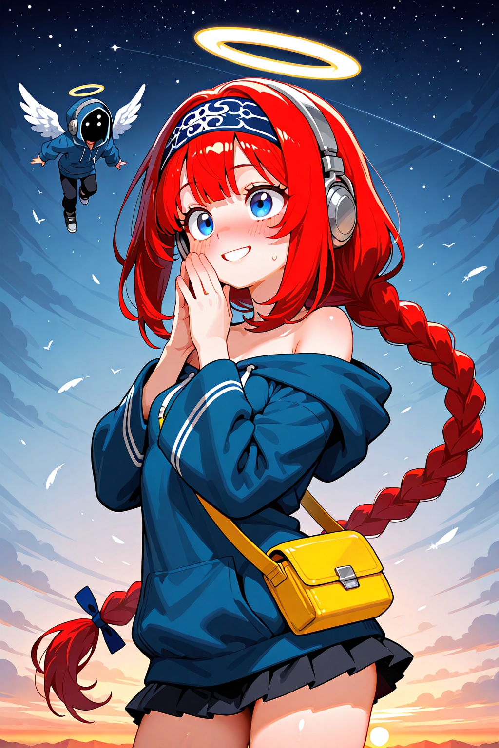 ヘッドホン天使小織くん