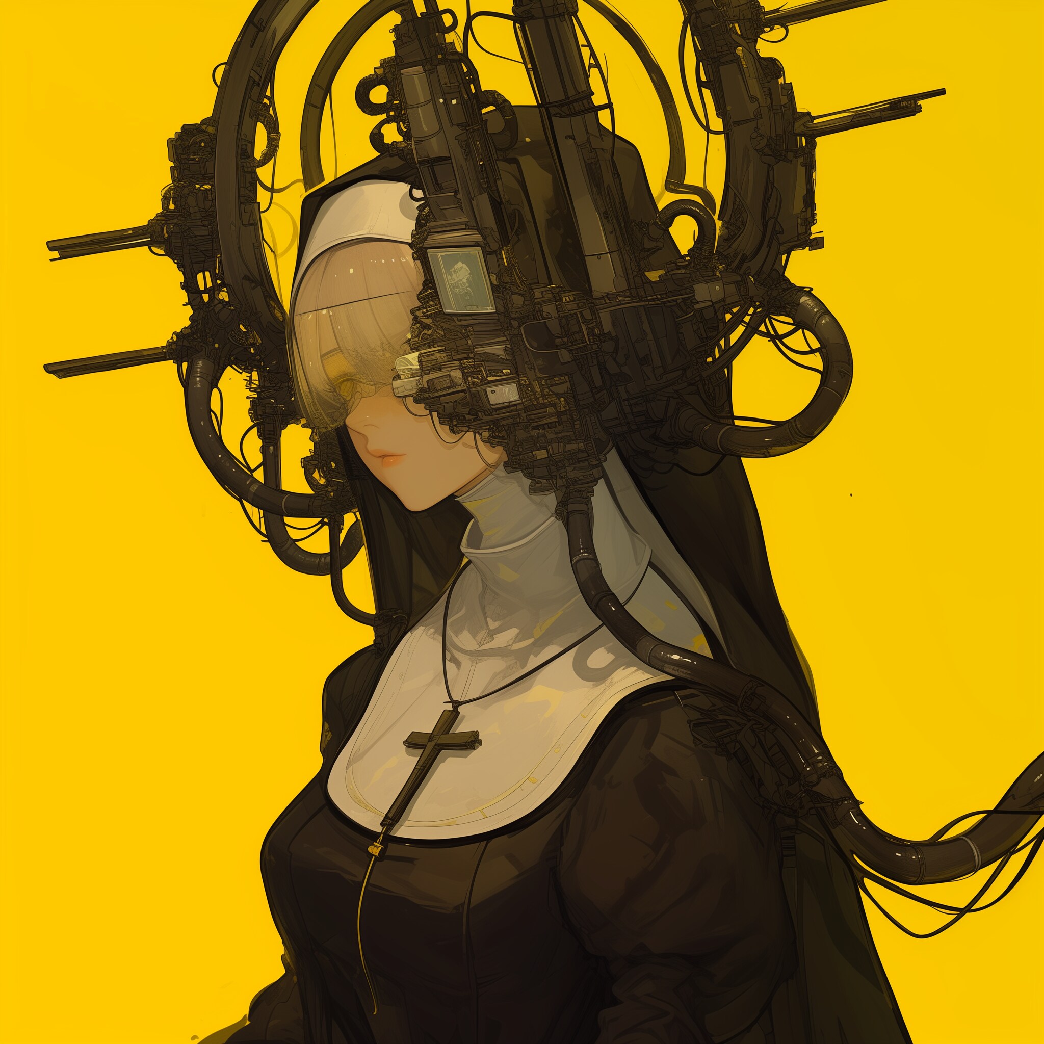 電子電脳、まとめてひとつに | の人気AIイラスト・グラビア