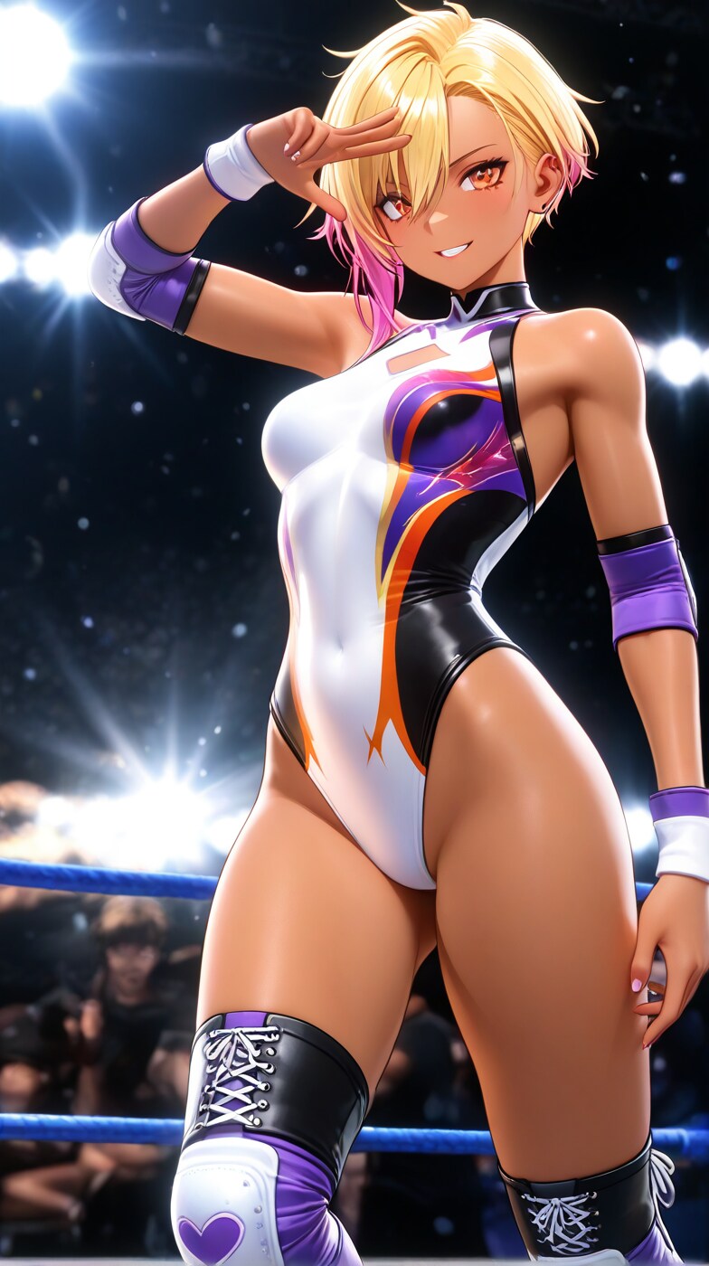 スタイリッシュな女子プロレスラー9