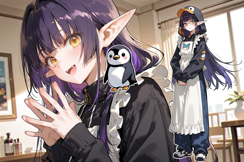エルフの女の子
