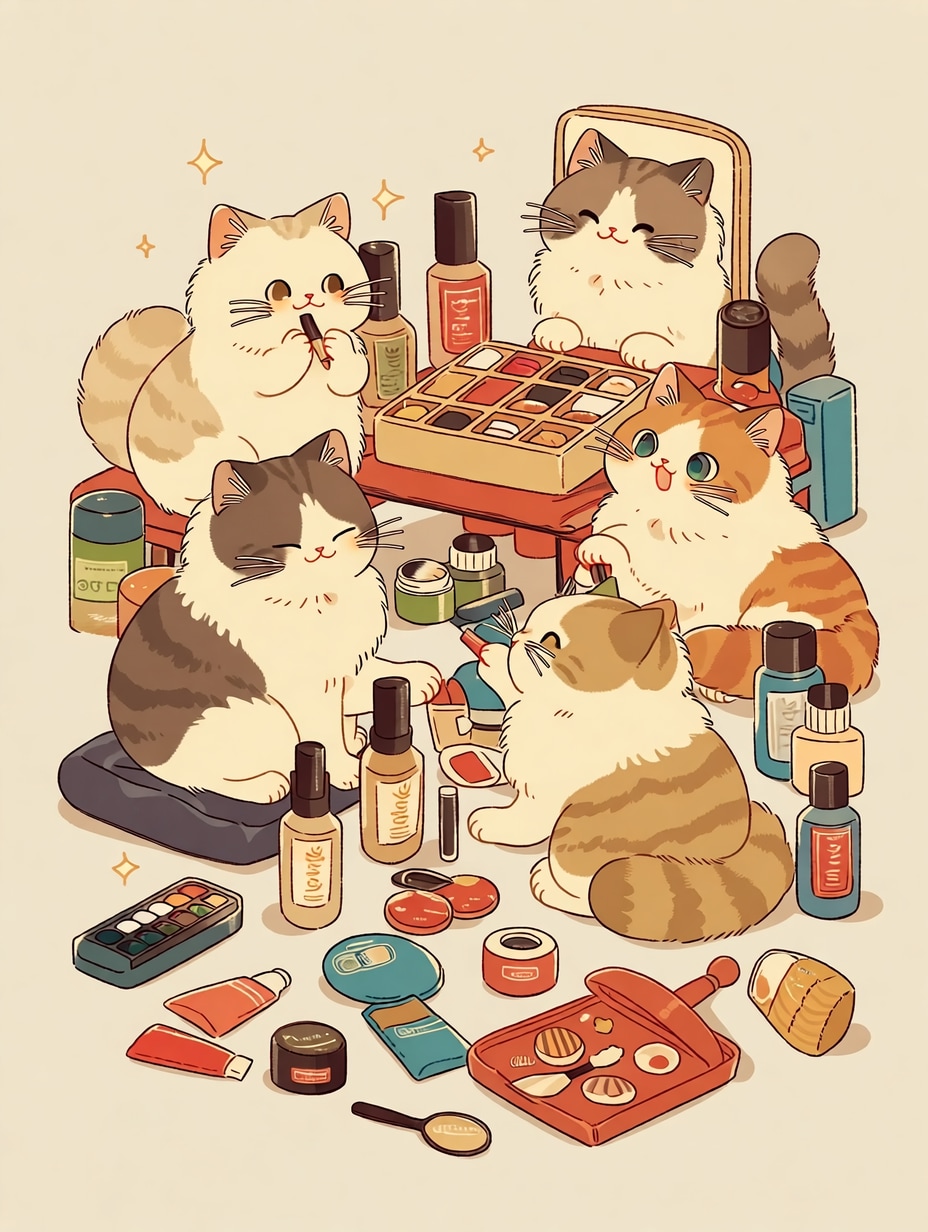 みんなでするにゃ | の人気AIイラスト・グラビア