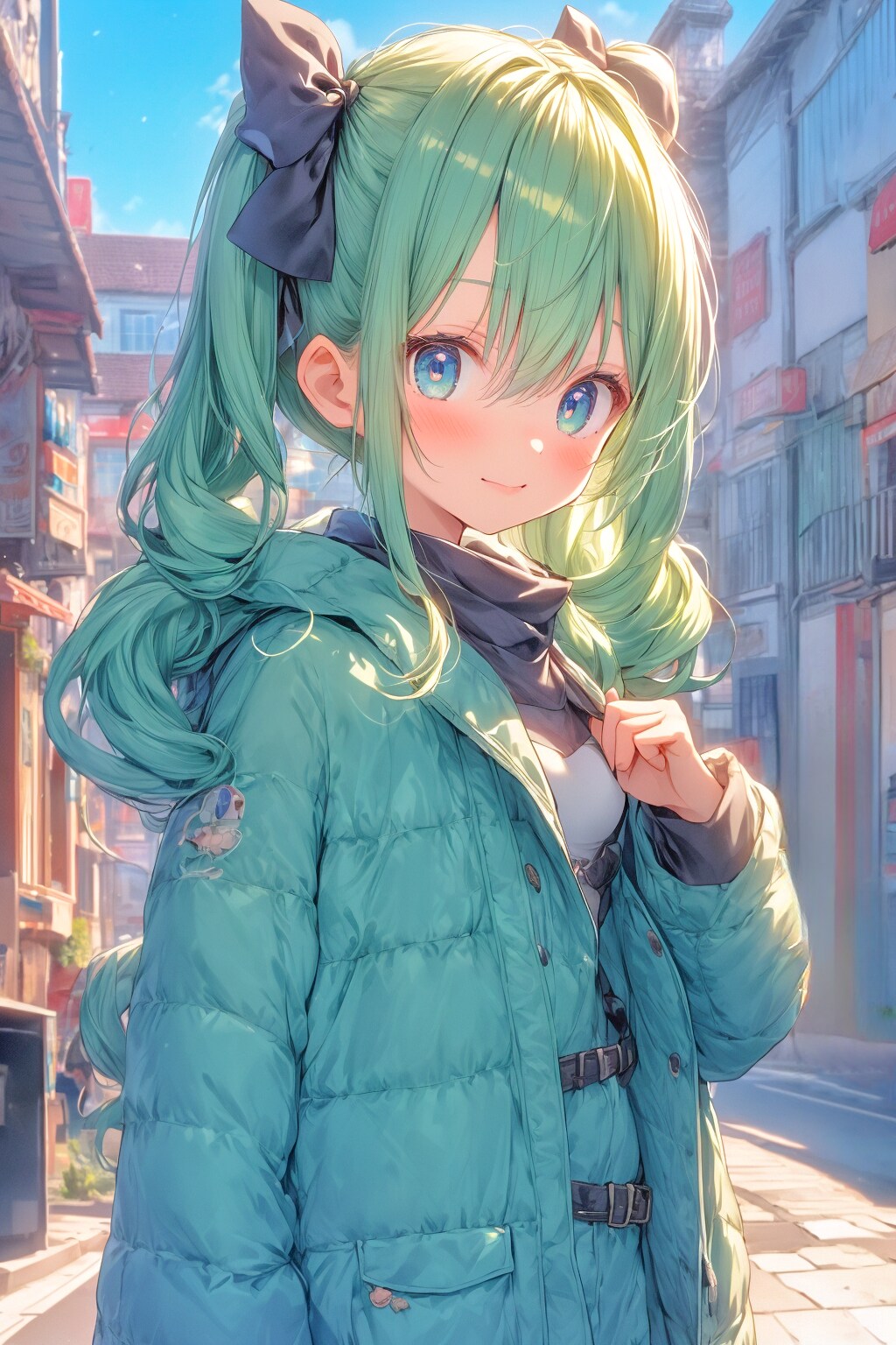 寒いので暖かくしてね | の人気AIイラスト・グラビア