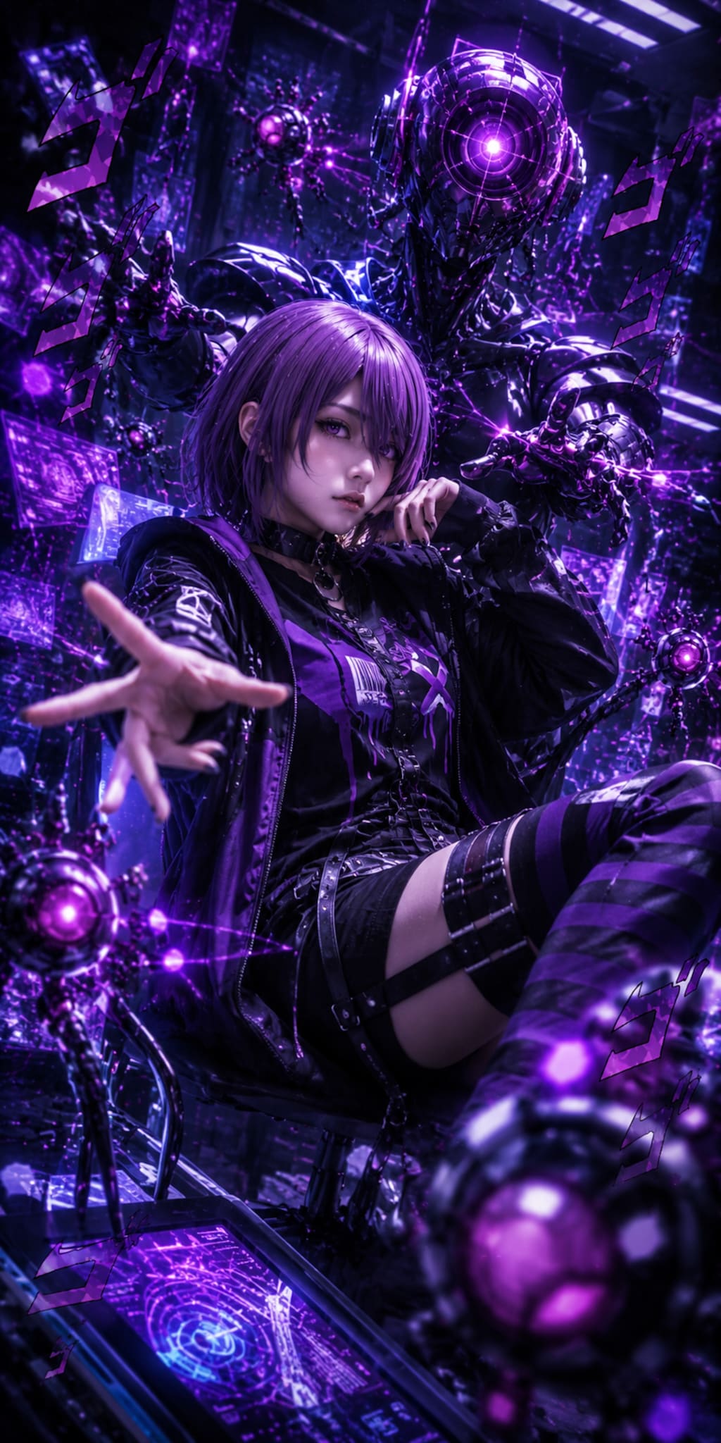 【紫電の支配者　パープル・レクイエム】