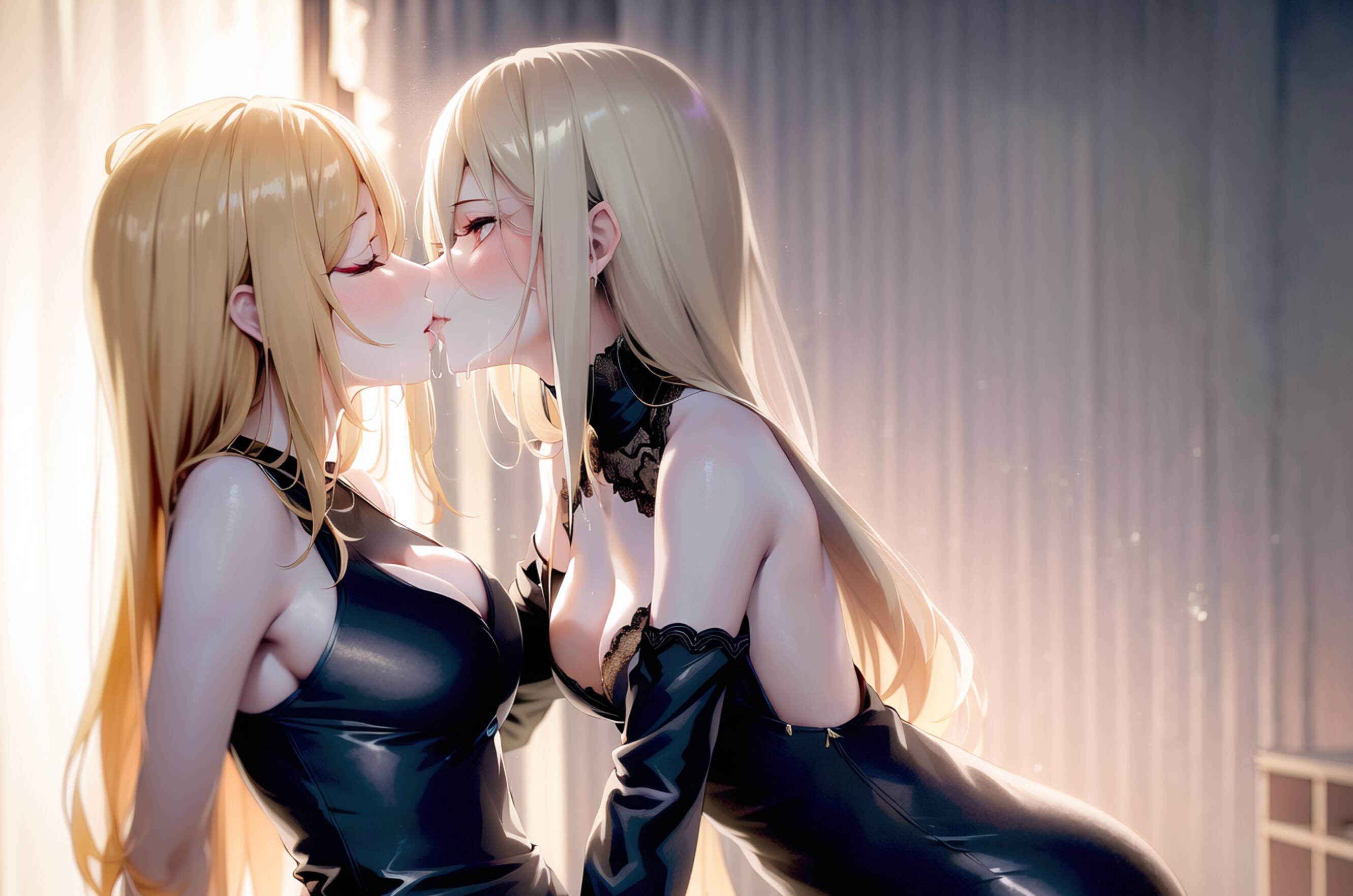 夕方ちゅっちゅ
