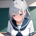 GHOSTちゃんが恥ずかしがりながら見せてくれる 4枚目