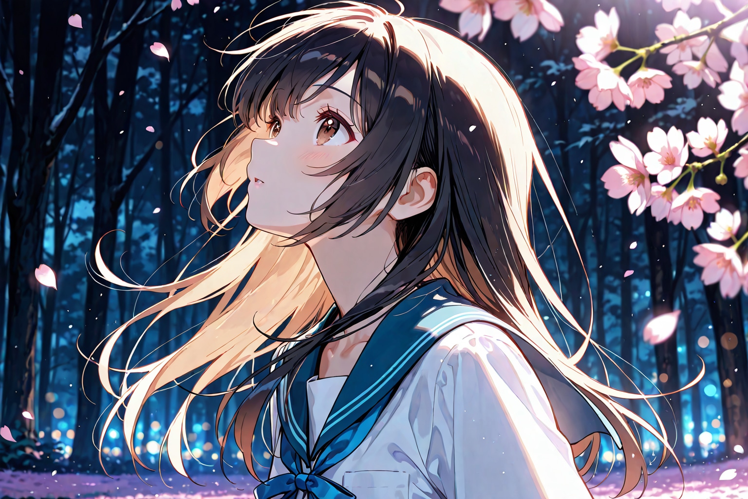 夜桜(BONSAI)(3)