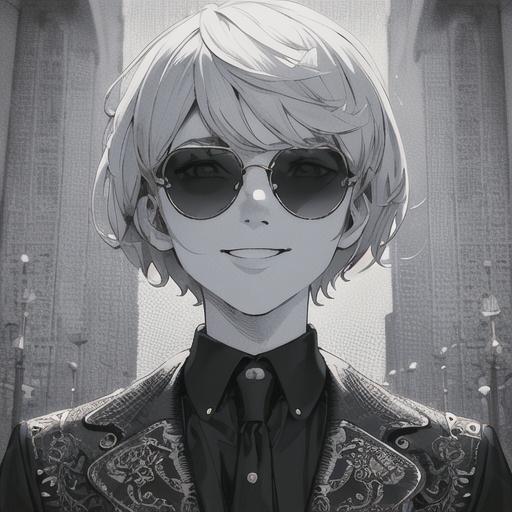 黄昏梟(ハンドアウト)協力組織 陽群来巣(サングラス)  ゼロ・フィクサー | の人気AIイラスト・グラビア