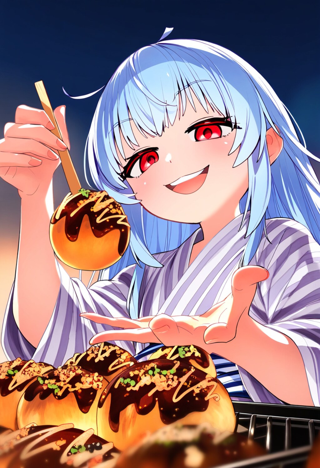 天音ちゃんの巨大たこ焼き屋さん