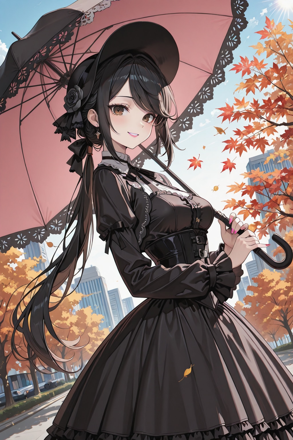 秋の一日 2025　その２８ | の人気AIイラスト・グラビア