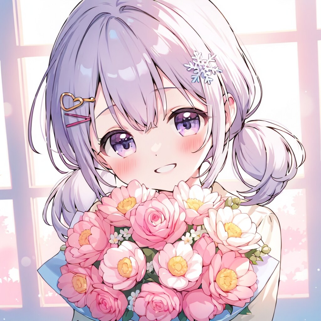 いつもありがとうー٩(๑❛ᴗ❛๑)۶💐 | の人気AIイラスト・グラビア