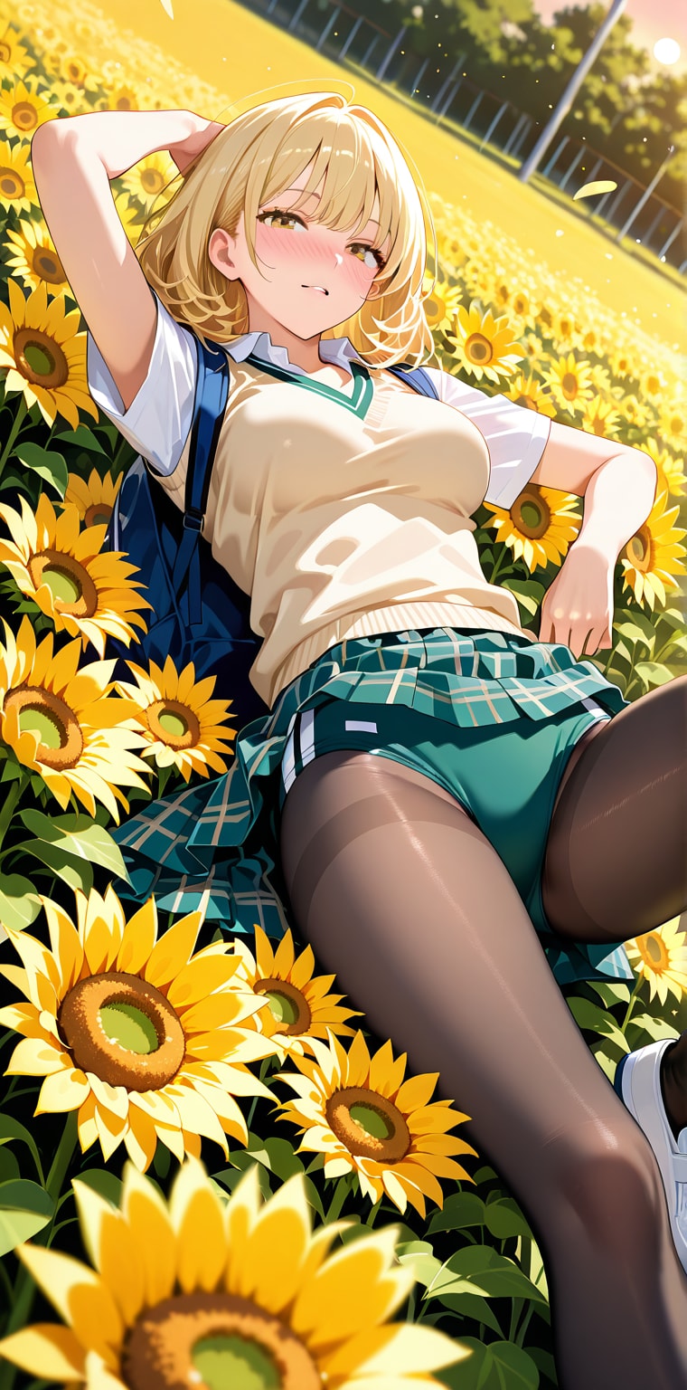 なに焦ってんの？♡　ブルマだから大丈夫なお姉さん