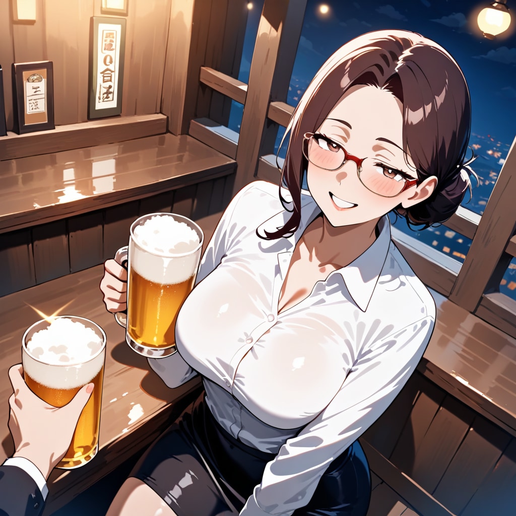 上司とちちぷ～い！