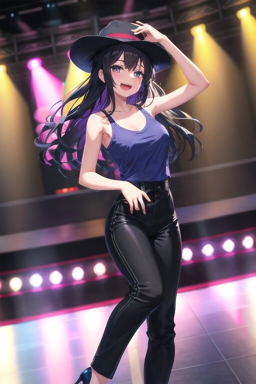 かっこかわいいダンサー白鳥英美梨　スペシャルダンスショー！　レインボーダンス・インディゴ！