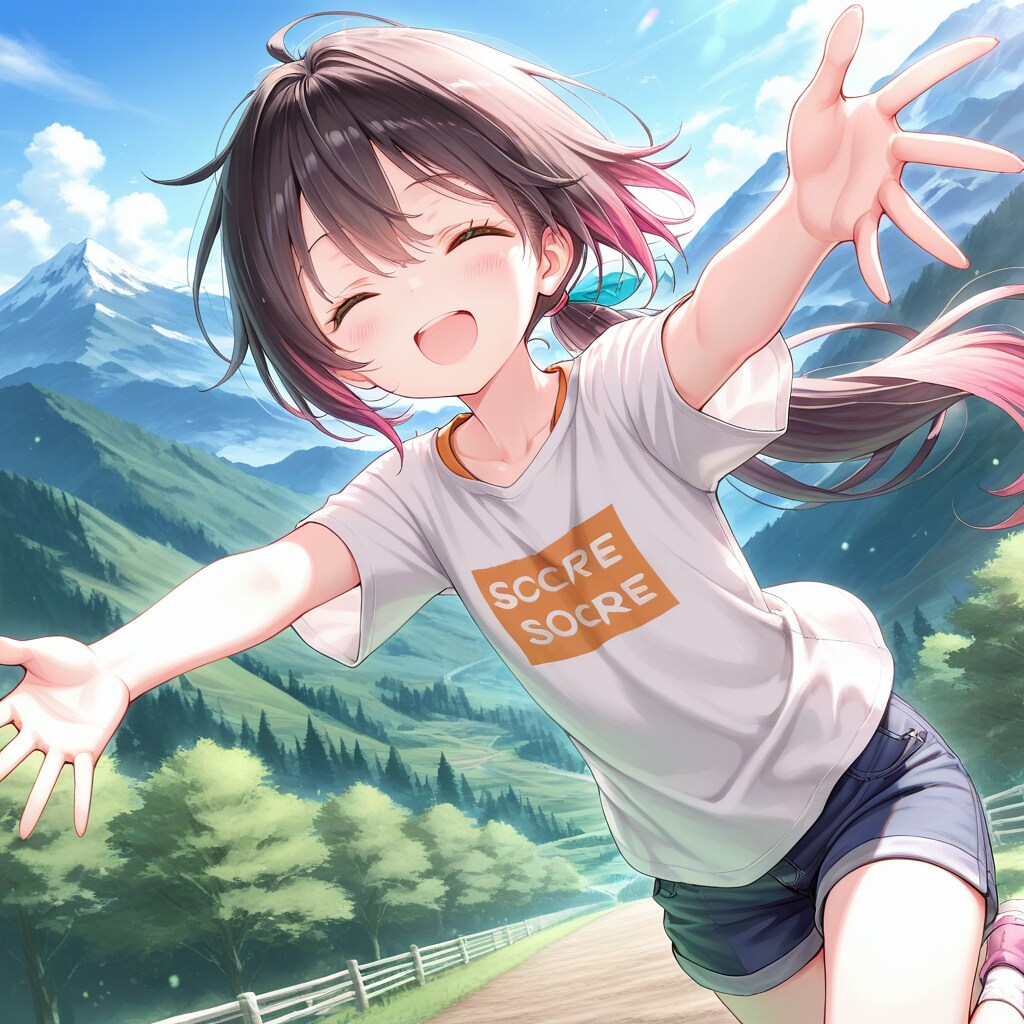 山は風が気持ちいい