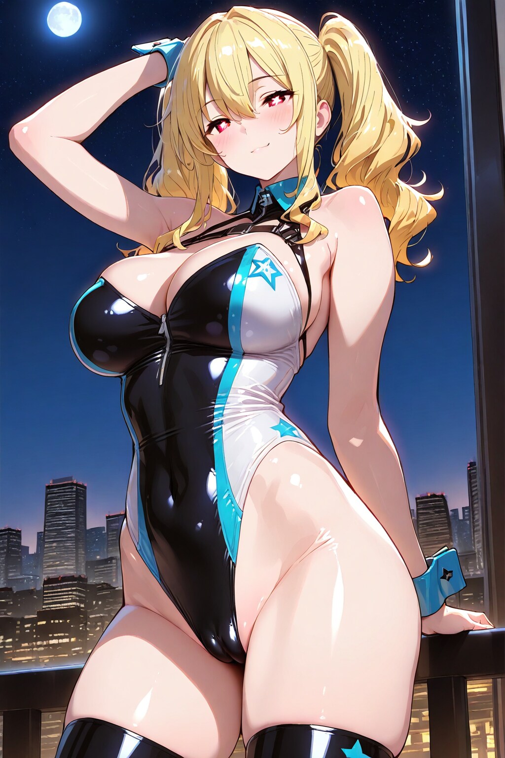 夜と金髪じゃん