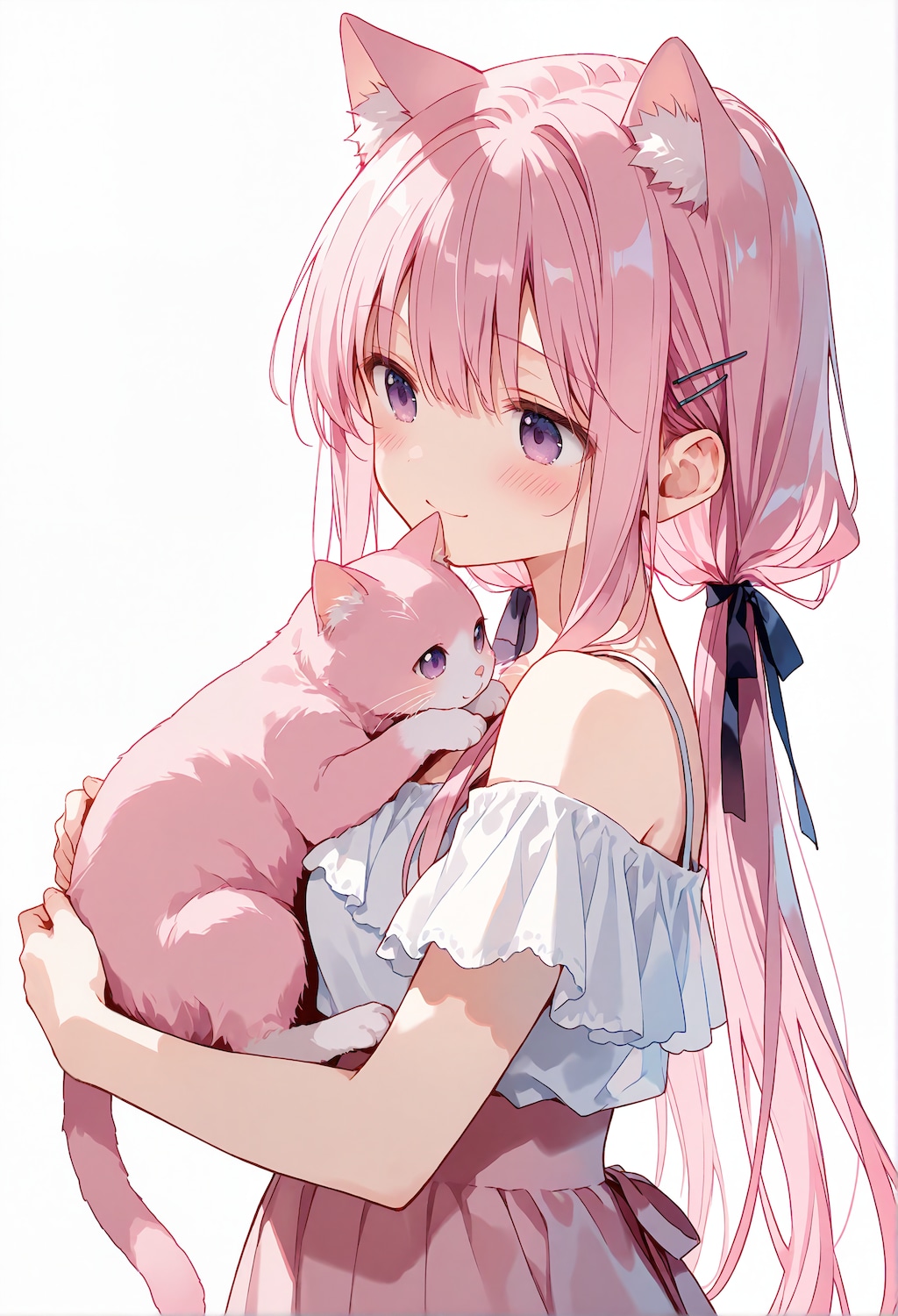 猫耳桃香と猫 06