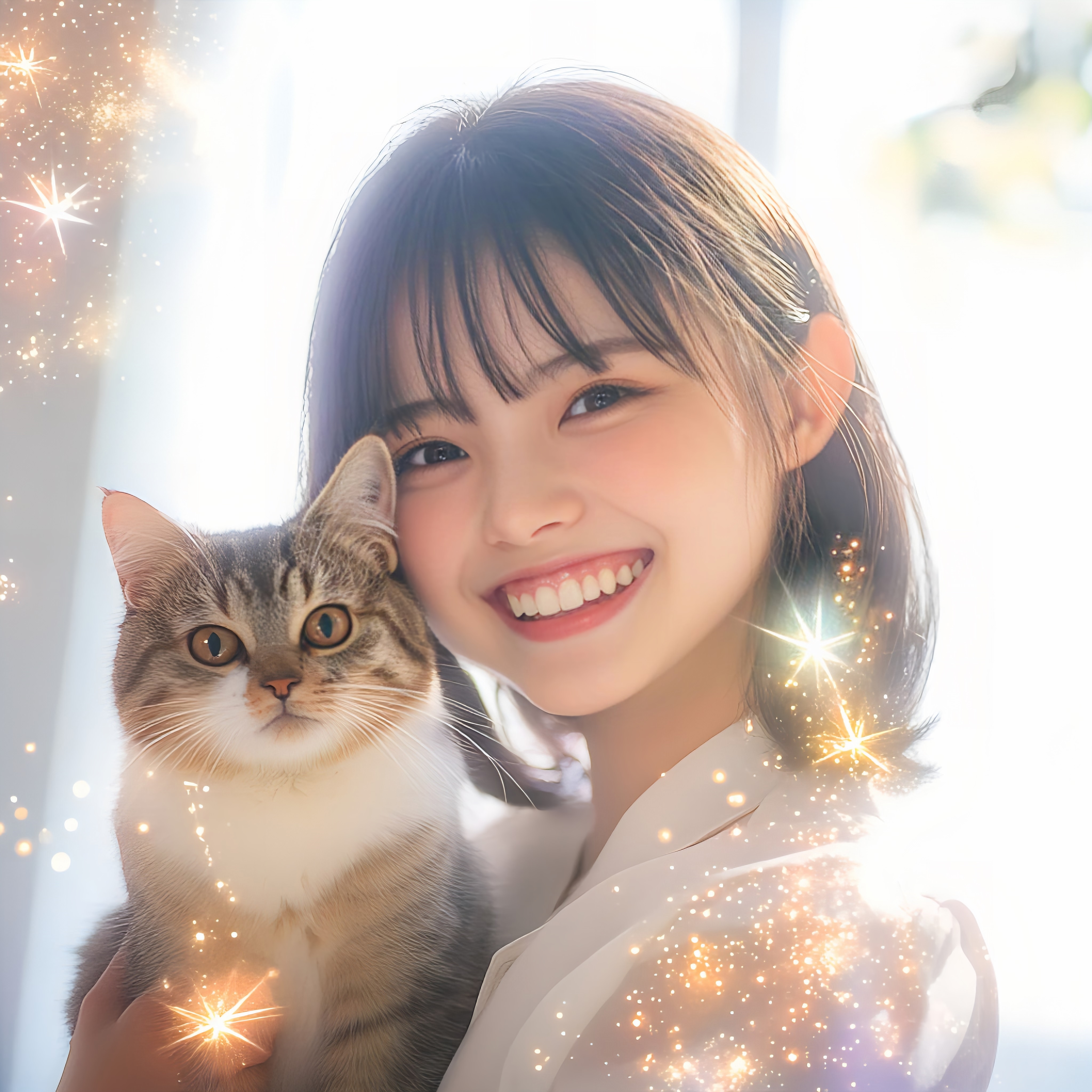 猫と君 | の人気AIイラスト・グラビア