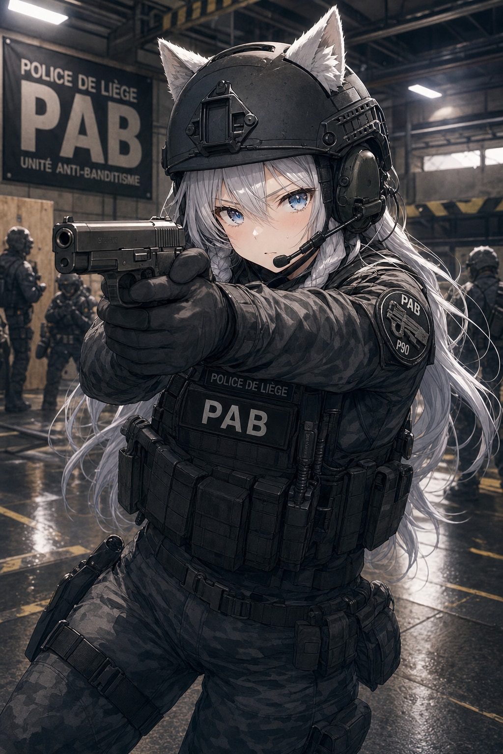 ベルギーの古都に生まれた少数精鋭部隊🇧🇪🐺💥💥💥 | の人気AIイラスト・グラビア